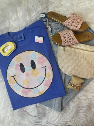 Smiles Floral Tee