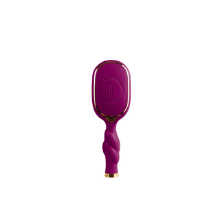 Mini Boar Bristle Hair Brush - Mulberry