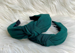 Forest Green Knit Headband