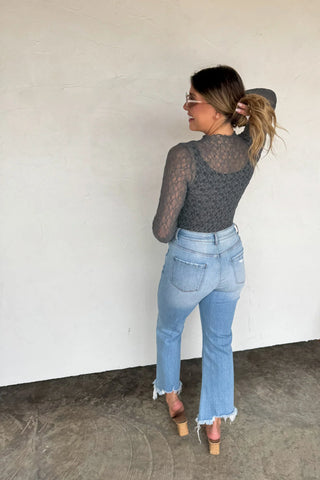 PREORDER - Jolie Lace Thumbhole Top