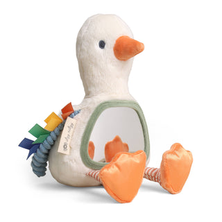 Itzy Bitzy Mirror™ Sensory Tummy Time Mirror - Goose