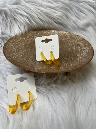 Yellow Jelly Hoops
