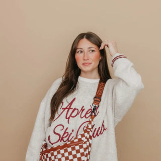 Coco Check Crescent Bag