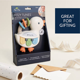 Bitzy Tunes™ Goose - Light-up Interactive Piano Toy