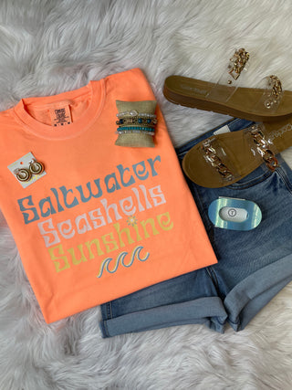 Saltwater Seashells Sunshine Tee