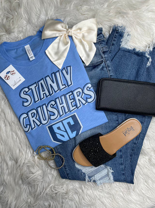 Light Blue Stanly Crushers SC Tee