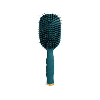 Boar Bristle Hair Brush - Teal With It