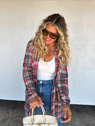 PREORDER - Plaid Lola Cardigan