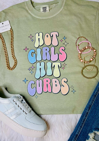 Hot Girls Hit Curbs Tee