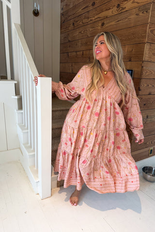 PREORDER ETA 5/4- SPRING FLORAL KORA DRESS