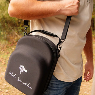 Black 6 Hat Travel Case