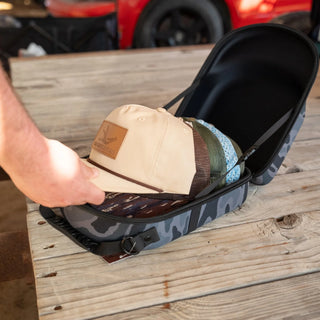 Blackout Camo 6 Hat Travel Case