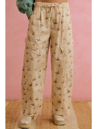Mallard Barrel Pants with Cargo Pockets