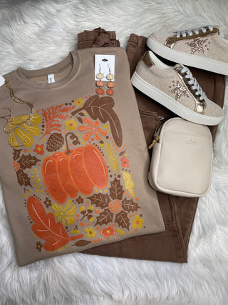 Fall Pumpkin Bella Crewneck