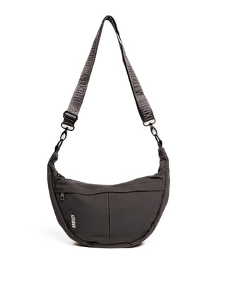 Gray Crescent Bag
