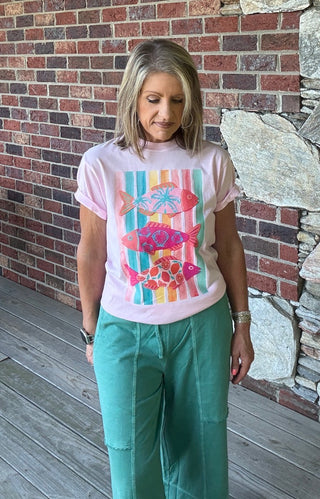 Coastal Fish Tee