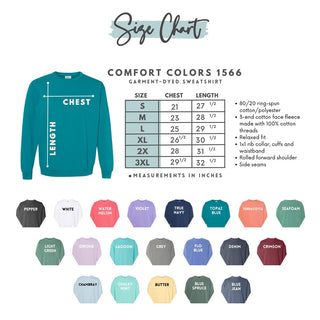 Custom Comfort Color Crewneck