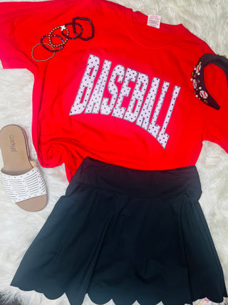 Baseball Dot Tee