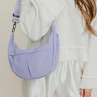 Periwinkle Crescent Bag