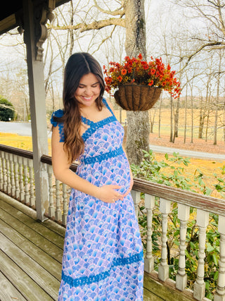 Shell Coastal Tie Dress