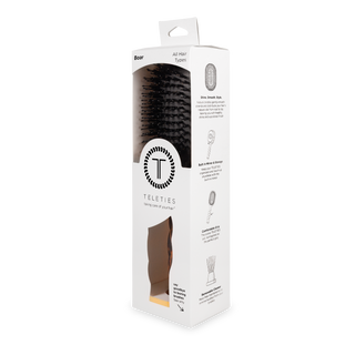 Boar Bristle Hair Brush | Tortoise