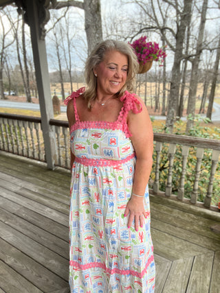 Coastal Tie Dress