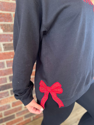 Merry Bow Crewneck