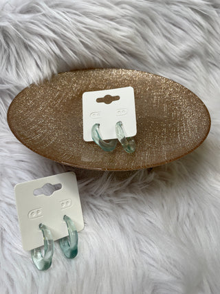 Light Blue Jelly Hoops
