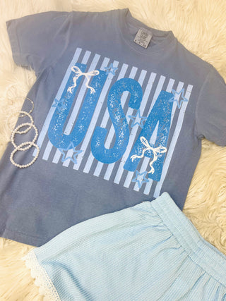 USA Stripe Tee