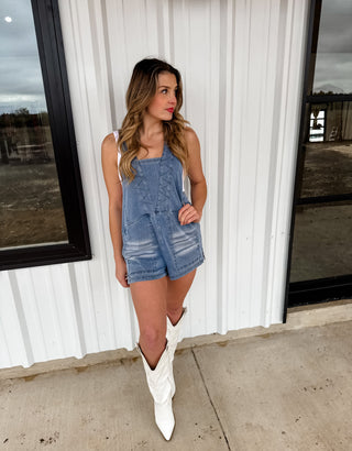 PREORDER - Daydream Denim Romper