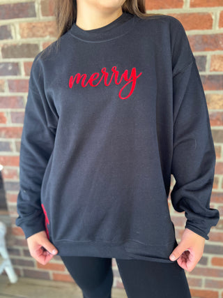 Merry Bow Crewneck