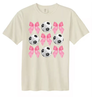 Soccer & Bows Graphic Tee