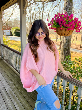 Peach Meg Pullover