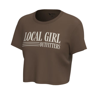 Local Girl Farmhand Graphic Crop T-Shirt