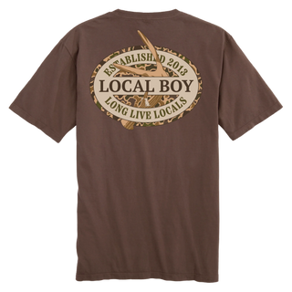 Old School Antler Oval T-Shirt