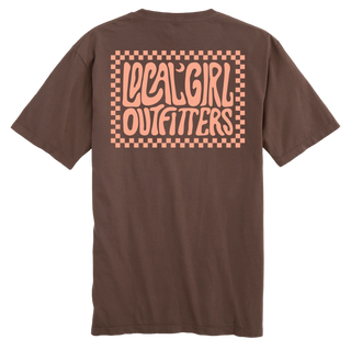 Local Girl Checkered Charm T-Shirt