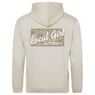 Youth Local Girl Brushwood Hoodie Forest Camo Desert Plate