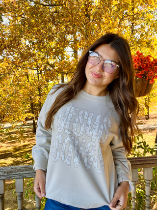 Jesus Saves Crewneck