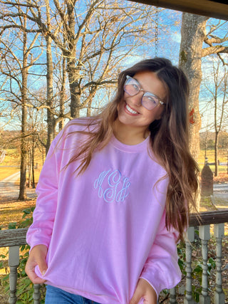Monogram Promo Crewneck Sweatshirt