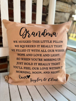 Special Note Pillow