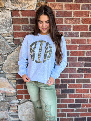 Monogram Crewneck