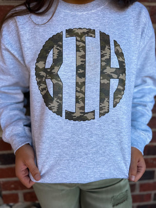 Monogram Crewneck