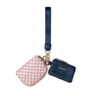 Kedzie Check Please Tandem Wristlet Set