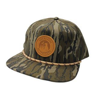 Local Girl Leather Patch Low Profile Rope Hat