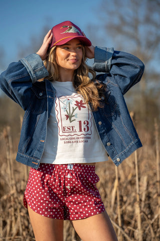Local Girl Flying Fowl Foam Trucker Hat