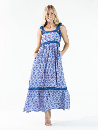 Shell Coastal Tie Dress