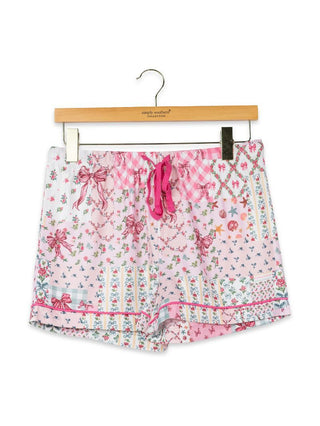 Quilted Ribbon Pj Short