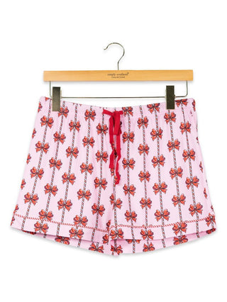 Holiday Bow Pj Short