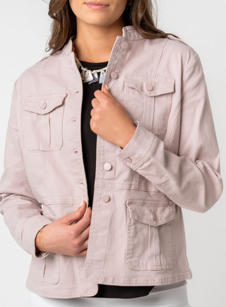 Blush Utility Jacket