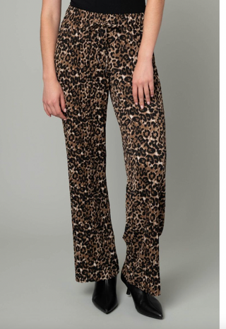 Cheetah Pull On Pants